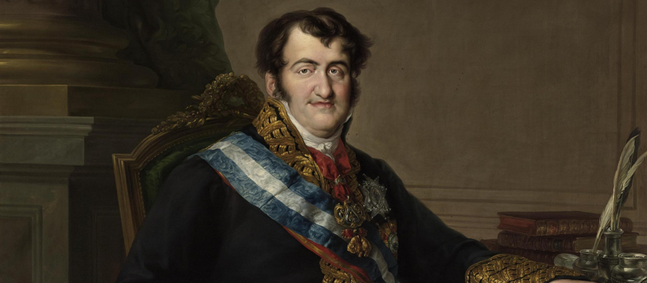 'Fernando VII', obra de Vicente López Portaña