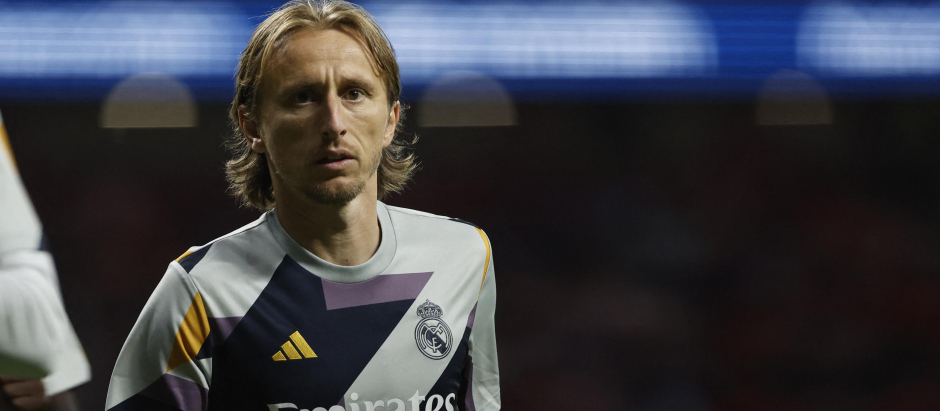 Luka Modric está teniendo esta temporada menos minutos que la anterior