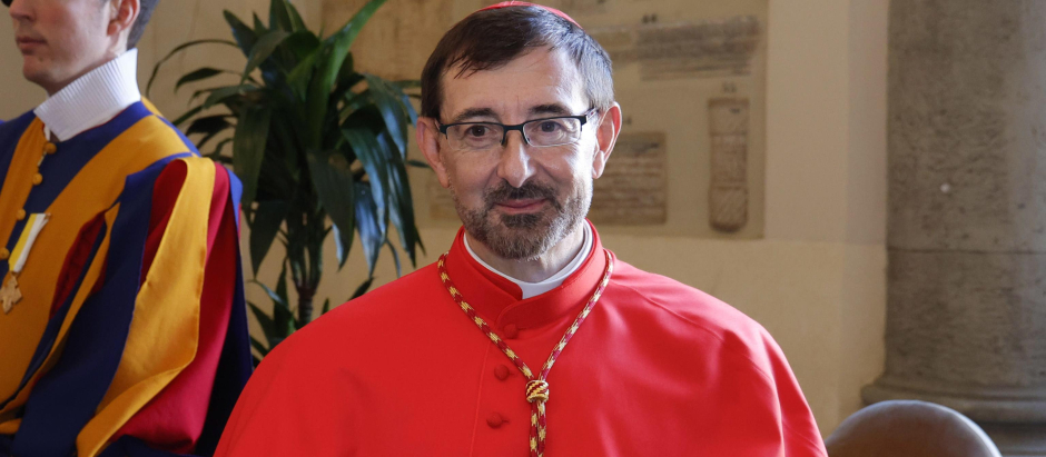 El cardenal y arzobispo de Madrid, José Cobo Cano