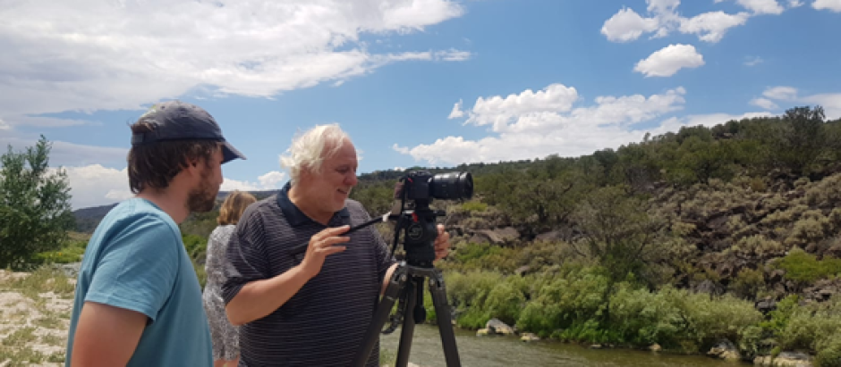 José Luis López-Linares rueda la película Hispanoamérica en Texas y Nuevo México