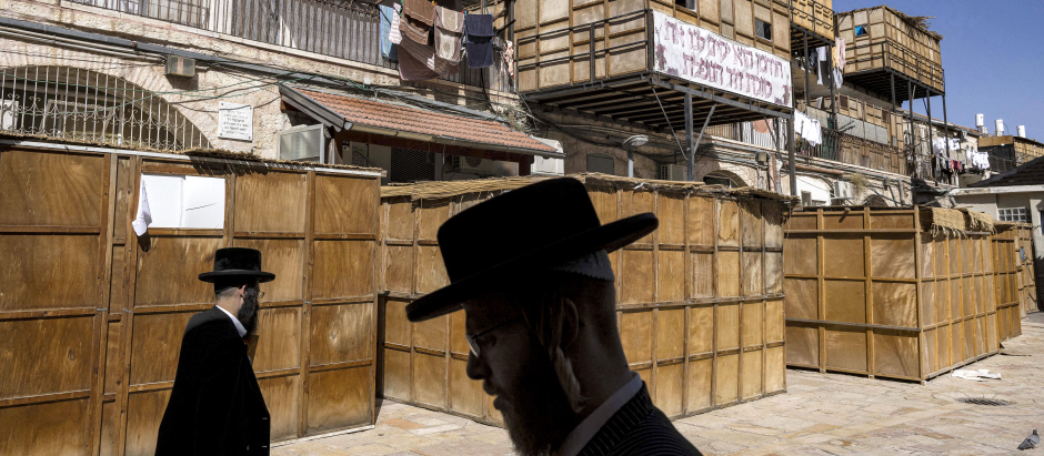 Judíos ultraortodoxos en el barrio de Mea Shearim, Jerusalén