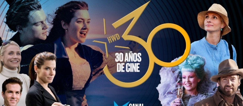 El Canal Hollywood celebra sus 30 años con una programación especial en octubre