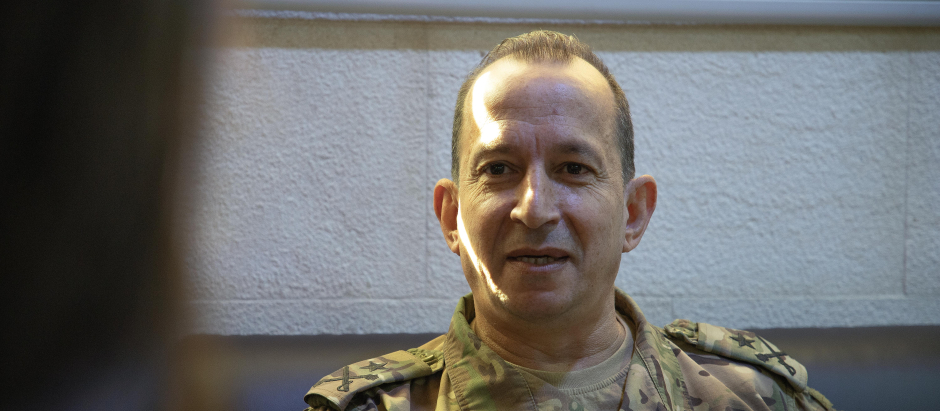 Rodolph Haykal, general jefe del Sector Litani Sur de las Fuerzas Armadas Libanesas