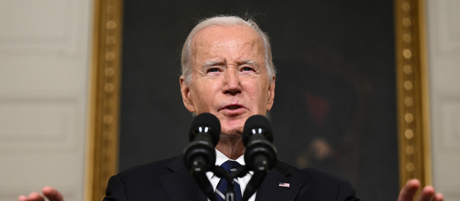 El presidente estadounidense Joe Biden habla sobre los ataques contra Israel
