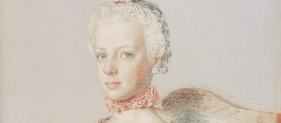 'María Antonieta en 1762' de Jean-Étienne Liotard