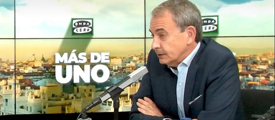 Zapatero, entrevistado en Onda Cero