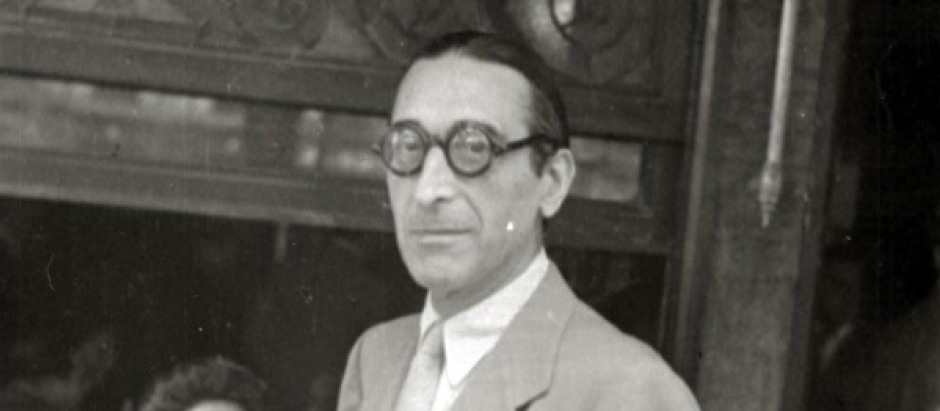 El escritor Rafael Sánchez Mazas