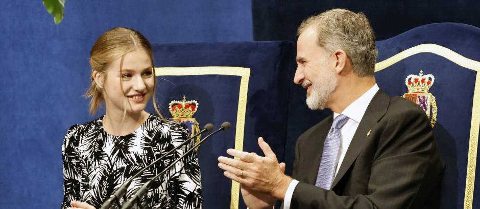 El Rey y la Princesa de Asturias, en los premios Princesa de Asturias