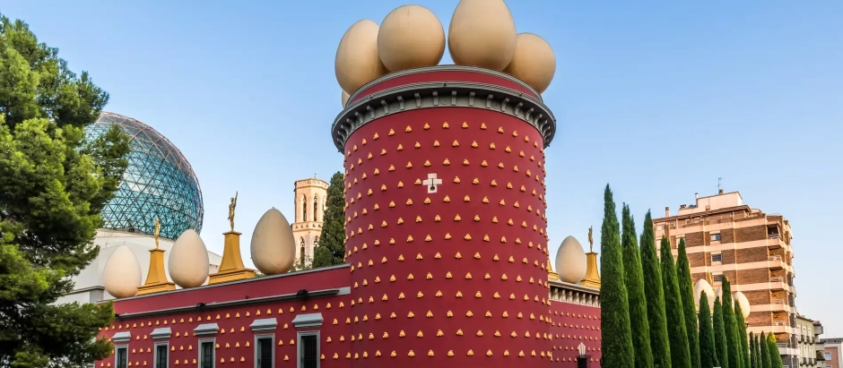 Teatro-Museo de Figueras, en Gerona, Cataluña