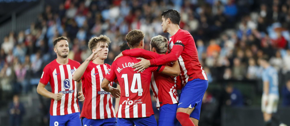 El Atlético de Madrid ha conseguido ganar en Balaídos