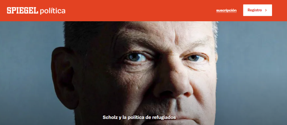 La portada del semanario Der Spiegel con Olaf Scholz