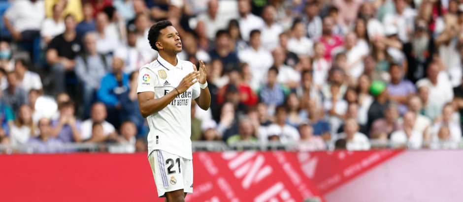 Rodrygo ha arrancado mal la temporada, pero en el Real Madrid se sigue confiando mucho en él