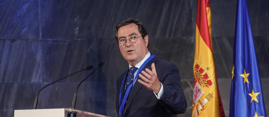 Antonio Garamendi, presidente de la Confederación Española de Organizaciones Empresariales (CEOE)