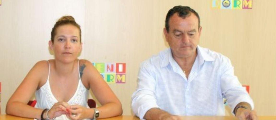 Natalia Guijarro y Juan Ramón Martínez, exconcejales de Benidorm acusados de varios delitos de corrupción