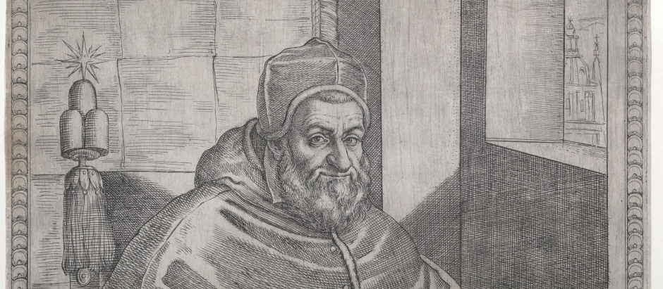 Retrato del Papa Sixto V