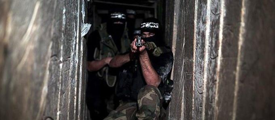Red de túneles construidos por Hamás debajo de Gaza