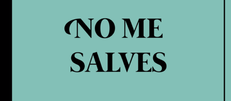 Portada de «No me salves» de Beatriz Manjón