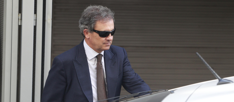 Jordi Pujol Ferrusola tras declarar en sede judicial