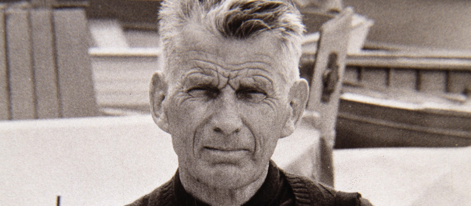 El escritor Samuel Beckett