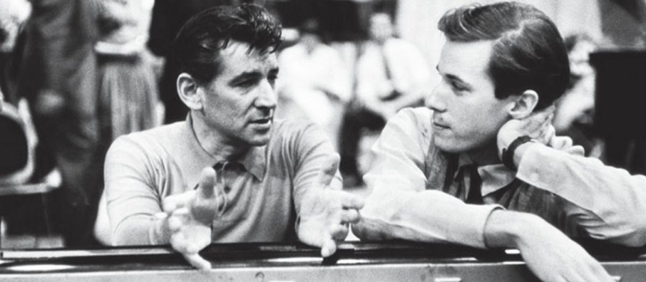 Leonard Bernstein y Glenn Gould