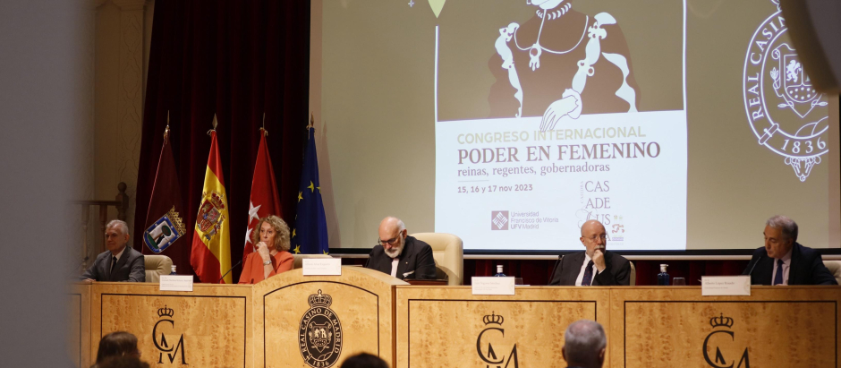 Inauguración del Congreso Internacional Poder en femenino: reinas, regentes y gobernadoras