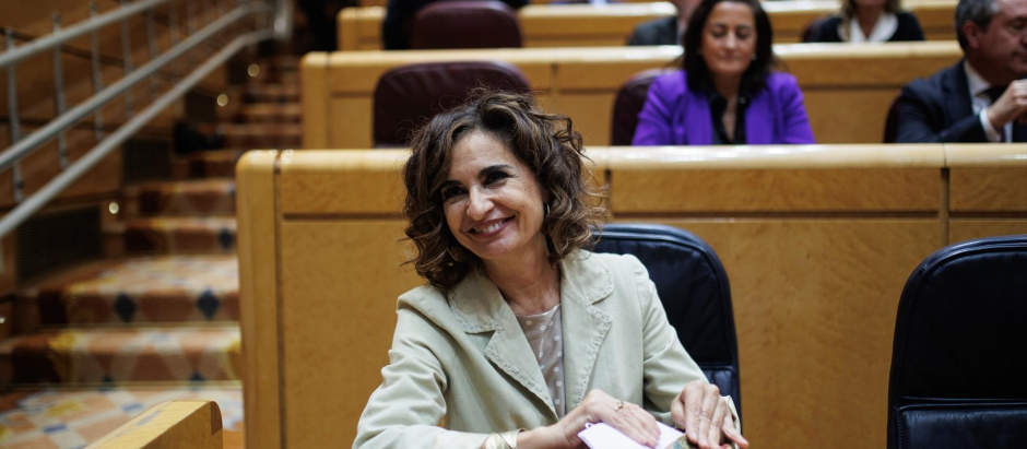 La ministra de Hacienda en funciones, María Jesús Montero.