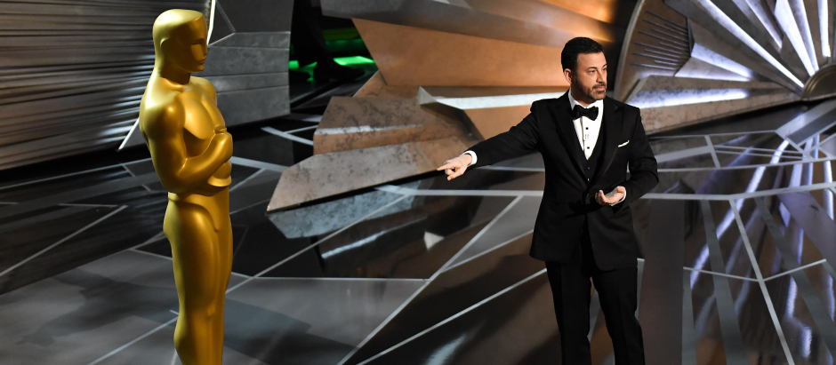 Jimmy Kimmel, en la gala de los Oscar de 2018