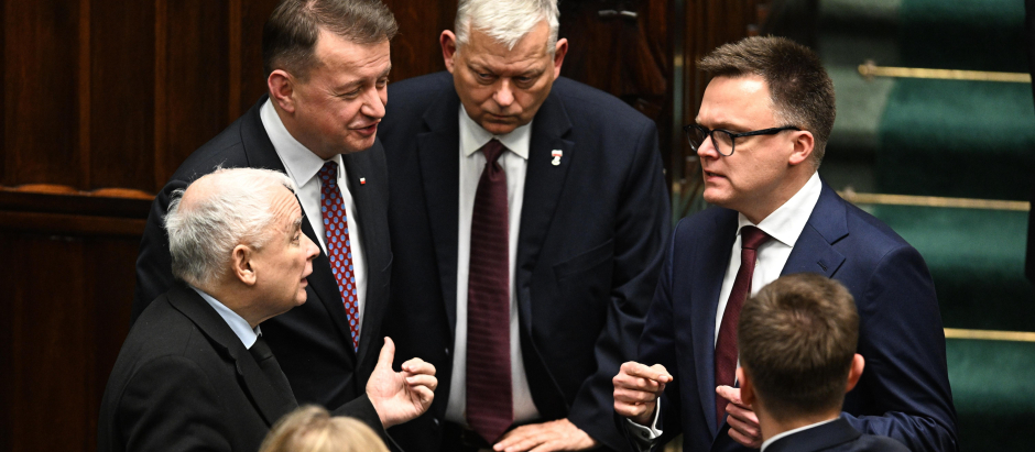 Sesión inaugural del parlamento polaco
