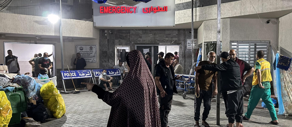 Centenares de civiles se refugiaban en el hospital Al-Shifa de Gaza