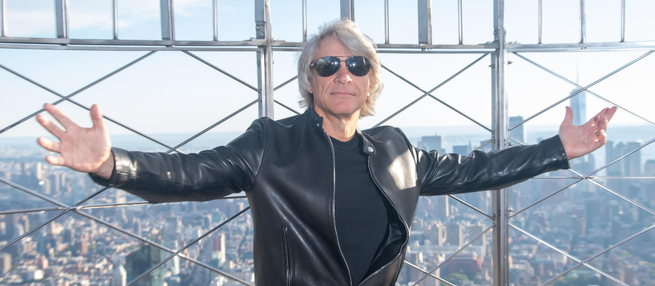 Jon Bon Jovi, vocalista de Bon Jovi, en septiembre de 2023
