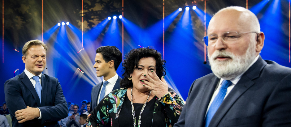 Los principales líderes de los partidos de Países Bajos que concurren a las elecciones de este miércoles