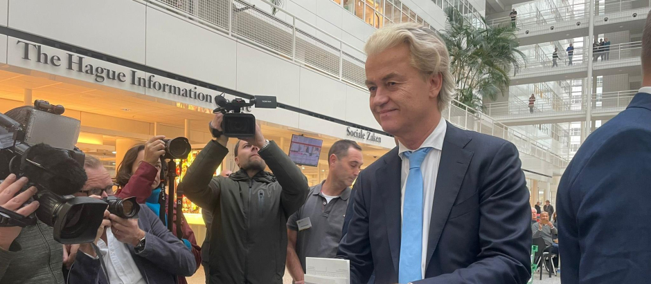 Geert Wilders líder conservador de Países Bajos