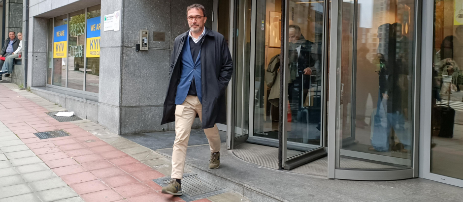 El portavoz de Junts en el Parlamento catalán, Josep Rius