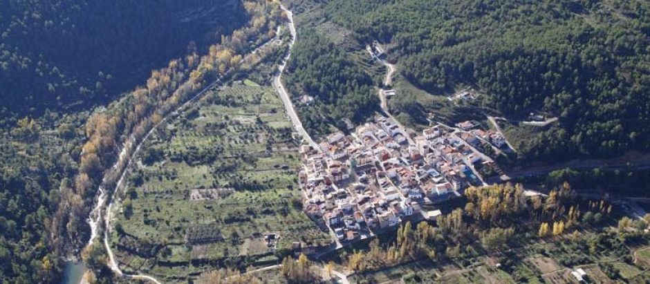 Vista panorámica del municipio castellonense de Arañuel