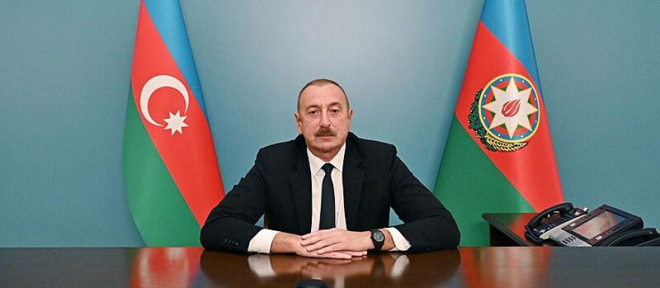 Ilham Aliyev, presidente de Azerbaiyán desde 2003
