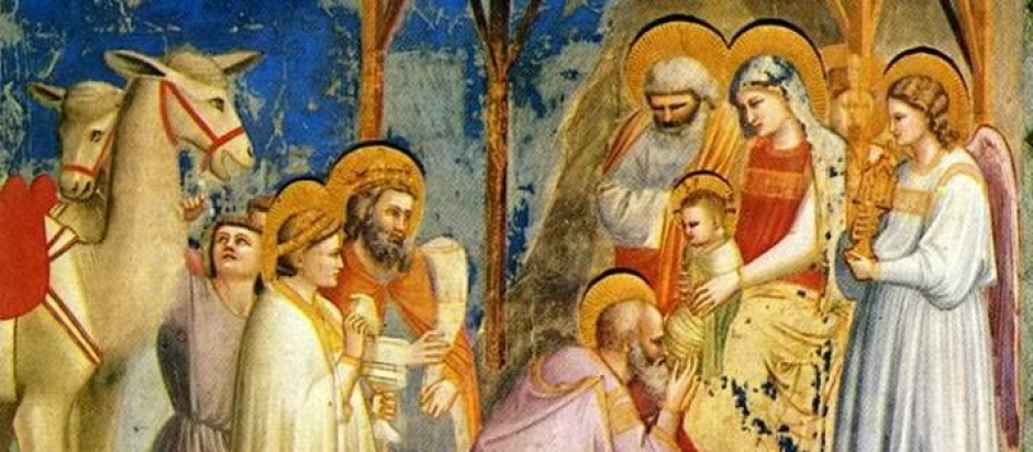 La Adoración de los Magos, de Giotto