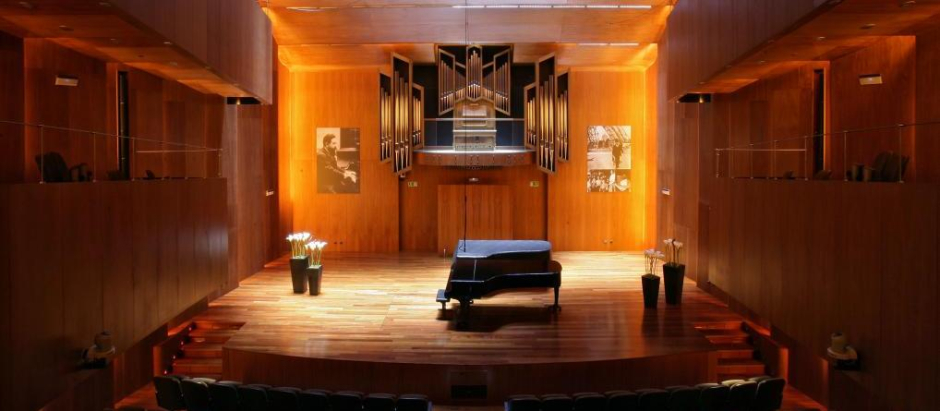 El auditorio de la Escuela Superior de Música Reina Sofía