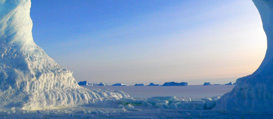 Imagen de la antártida