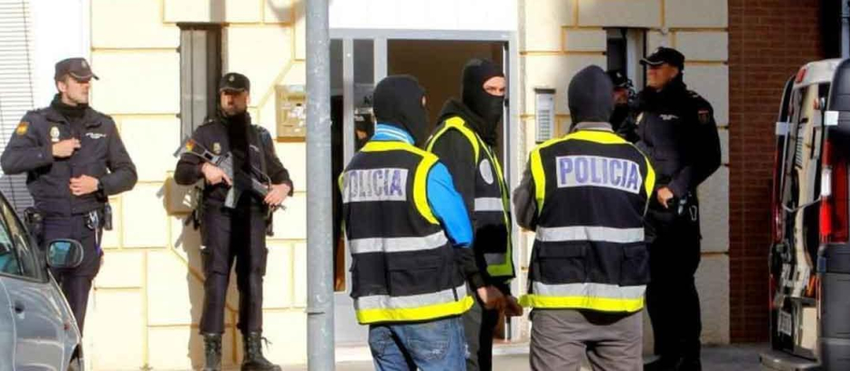 Detenciones de miembros de la célula yihadista practicadas por la Policía Nacional