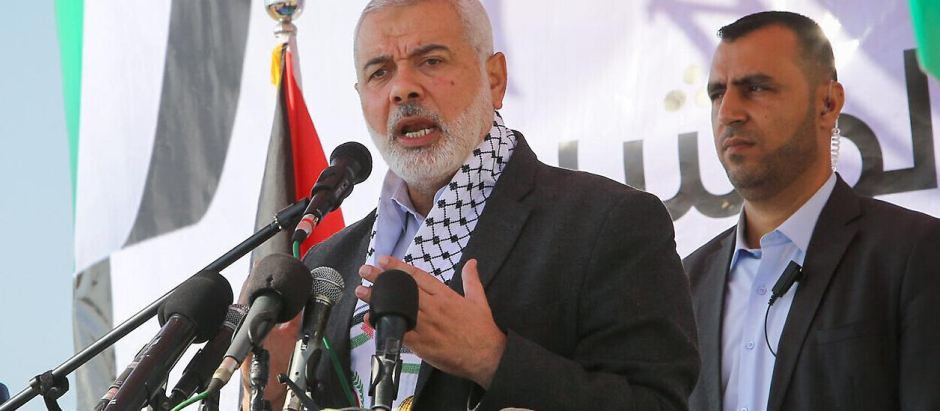 Ismail Haniyeh, líder político del grupo terrorista Hamás