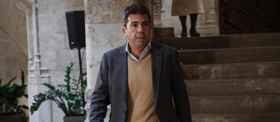 El presidente de la Generalitat Valenciana, Carlos Mazón, en una imagen de archivo