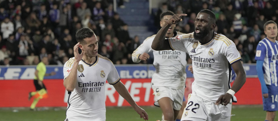 Lucas Vázquez ha marcado el gol del Real Madrid en el tiempo de descuento