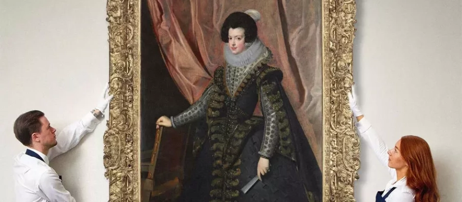 Isabel de Borbón, de Velázquez