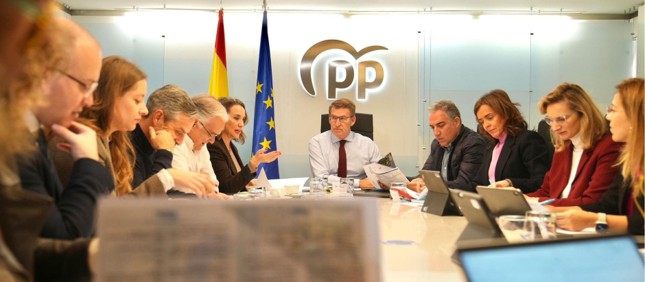 Comité de Dirección del PP el pasado 27 de diciembre