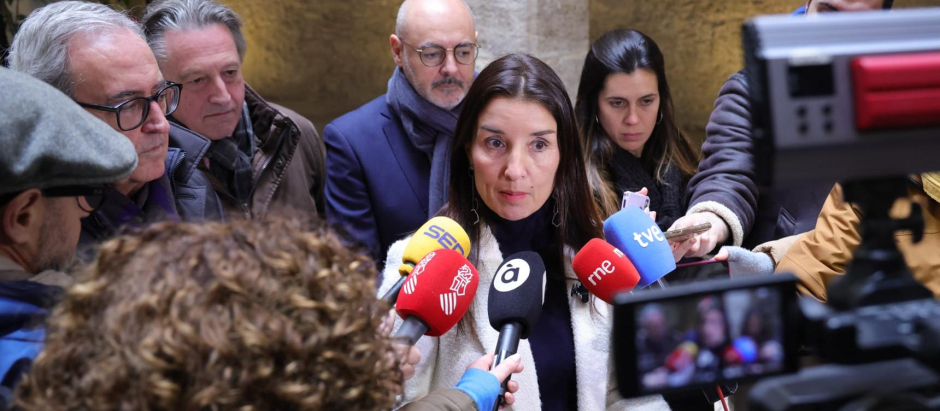La consejera de Hacienda de la Generalitat Valenciana, Ruth Merino