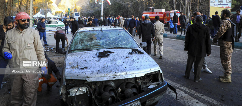 Al menos 103 personas murieron por un atentado mientras conmemoraban el cuarto aniversario de la muerte del general Soleimani