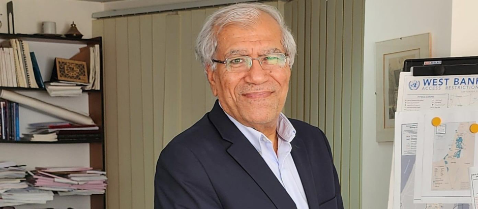 Khalil Shikaki director del Centro Palestino de Investigación de Encuestas y Políticas
