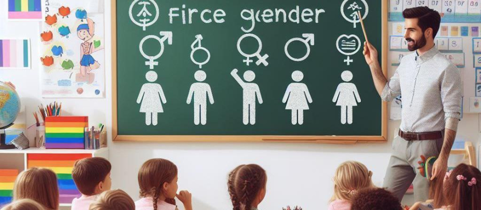 Una charla sobre género en un colegio