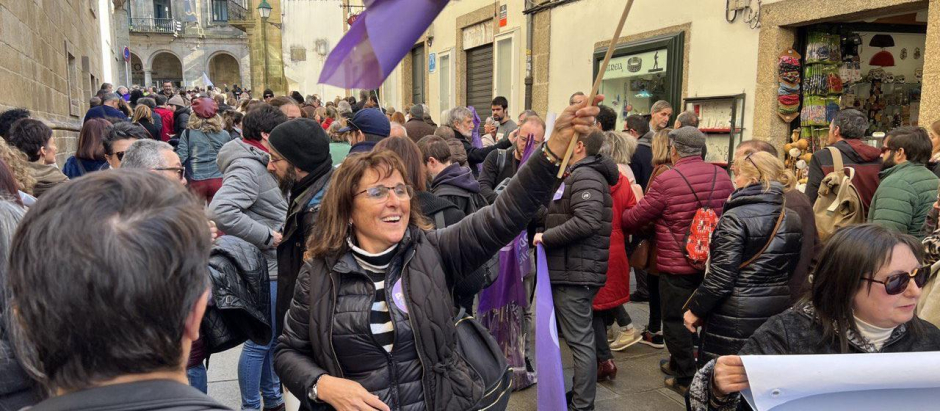 Isabel Faraldo, líder de Podemos Galicia