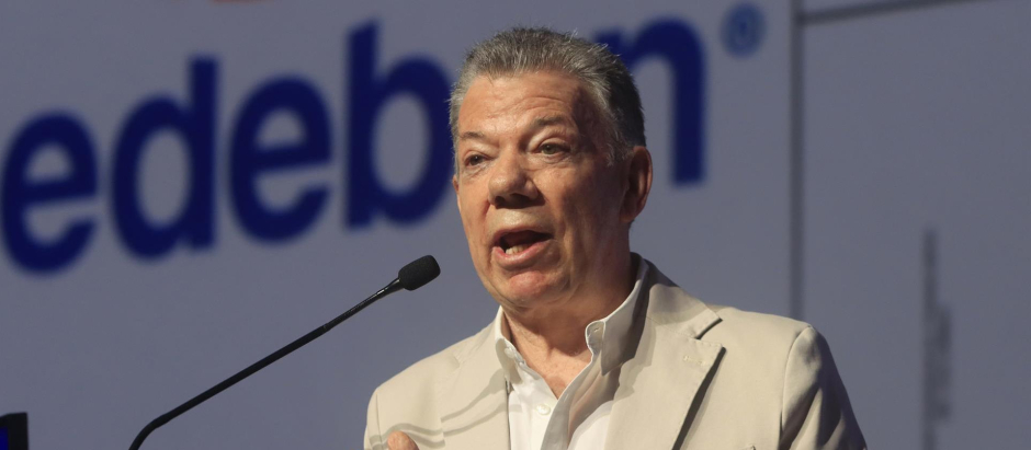 El expresidente de Colombia, Juan Manuel Santo